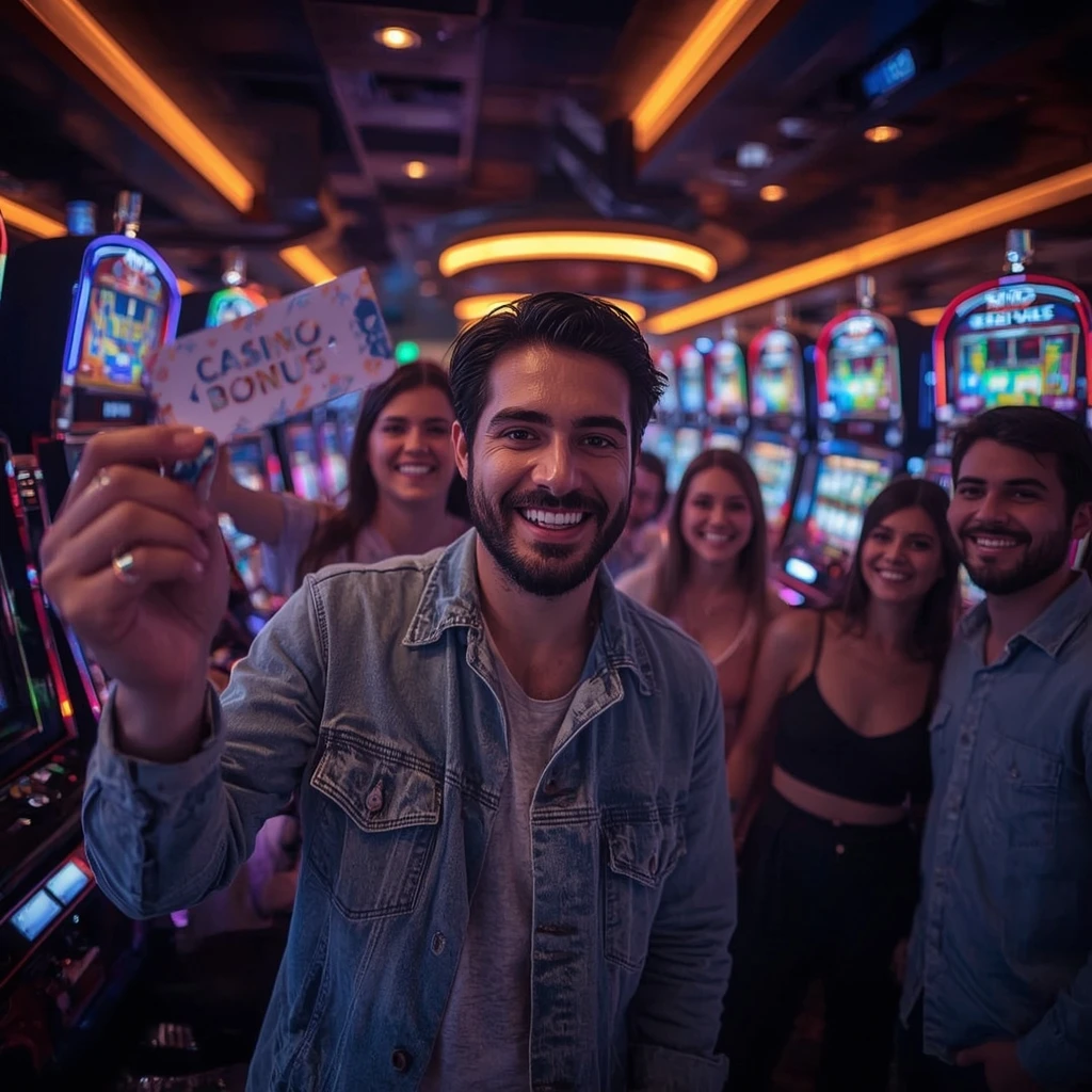 une personne tenant un bonus de casino CaZeus Avis