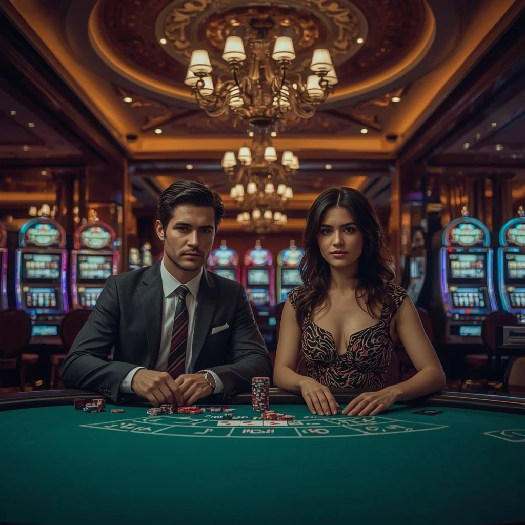 Deux joueurs de poker dans un CaZeus Avis